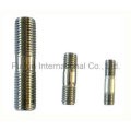 Electro Galvanized Zinc Plated Stub Bolt, Double Head Bolt